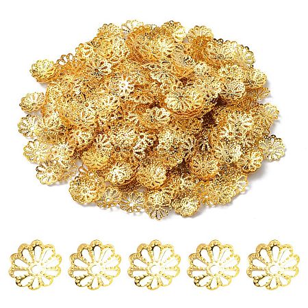 Iron Flower Bead Caps IFIN-YW0001-68-1