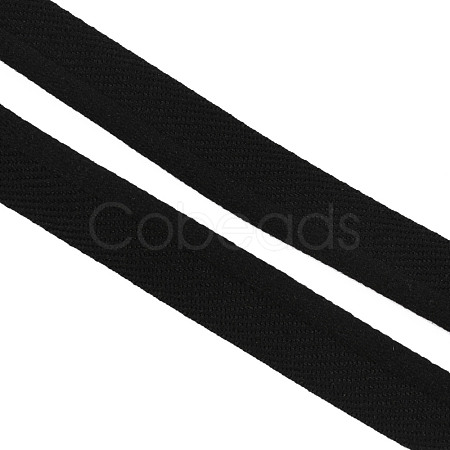 Flat Polyester Elastic Cord/Band EC-WH0006-05-1