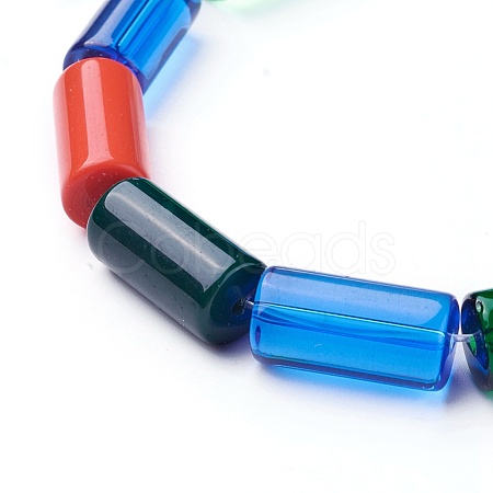 Glass Beads Strands GLAA-L020-D01-1