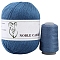 Knitting Yarn, Cashmere Yarn, for Blanket Pillows Craft Crochet Yarns, Steel Blue, 2mm, about 50g/skein