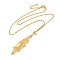 Rack Plating Brass Macrame Pouch Necklace Making for Gemstone Nuggets, with Lobster Claw Clasps and Silicone Beads, Long-Lasting Plated, Cadmium Free & Lead Free, Golden, 17.72 inch(45cm)