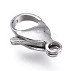 Tarnish Resistant 316 Surgical Stainless Steel Lobster Claw Clasps X-STAS-M281-01P-F-2