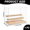 3-Tier Rectangle Clear Acrylic Minifigures Display Boxes ODIS-WH0017-104A-3