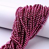 Glass Pearl Beads Strands HY-4D-B37-3