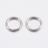 Tarnish Resistant 304 Stainless Steel Open Jump Rings STAS-A036-02A-2