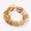 Natural Topza Jade Stone Beads Strands X-G-S113-06-2