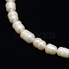 Grade B Natural Cultured Freshwater Pearl Beads Strands X-PEAR-L001-F-20-2