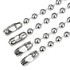 Non-Tarnish 304 Stainless Steel Ball Chain Bracelets BJEW-G618-03P-3