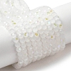 Imitation Jade Glass Beads Strands EGLA-A035-J4mm-L05-1