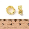 Rack Plating Brass Beads KK-B088-01C-01G-3