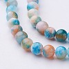 Natural Persian Jade Beads Strands X-G-D434-6mm-16-2