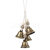 Iron Bell Wind Chimes HJEW-JM01955-1