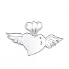 Valentine's Day Heart & Balloon & Wing Carbon Steel Cutting Dies Stencils PW-WG72639-01-3