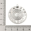 Non-Tarnish 304 Stainless Steel Pendants STAS-A099-09P-3