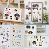 8 Sheets 8 Styles Juneteenth PVC Waterproof Wall Stickers DIY-WH0345-133-6