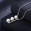 925 Sterling Silver Necklaces NJEW-BB30278-4