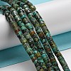 Natural African Turquoise(Jasper) Beads Strands G-C084-D03-01-2