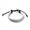 PU Imitation Leather Braided Cord Bracelets for Women BJEW-M290-01D-1