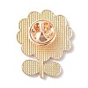 Sunflower Enamel Pin JEWB-P008-G01-2