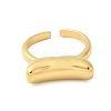 304 Stainless Steel Cuff Rings for Women RJEW-U013-07G-2