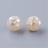 Natural White Shell Beads SSHEL-Q298-12mm-08-2