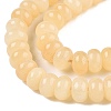 Natural Yellow Jade Beads Strands G-T138-74B-3