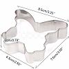 304 Stainless Steel Cookie Cutters DIY-E012-02-3