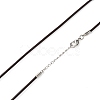 Leather Cord Necklace Making X-NJEW-A280-2.0mm-02-3