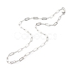 304 Stainless Steel Cable Chain Necklaces NJEW-JN03628-03-2