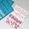 Silk Screen Printing Stencil DIY-WH0341-167-6