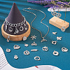 Pandahall 50Pcs 25 Styles Alloy Rhinestone Charms FIND-TA0002-94-7