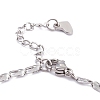 304 Stainless Steel Link Chain Bracelets BJEW-I295-14P-2