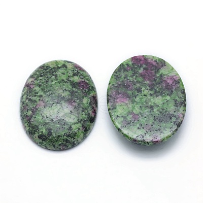 Natural Ruby in Zoisite Cabochons X-G-P393-I22-1