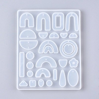 Silicone Pendant Molds DIY-L043-001-1