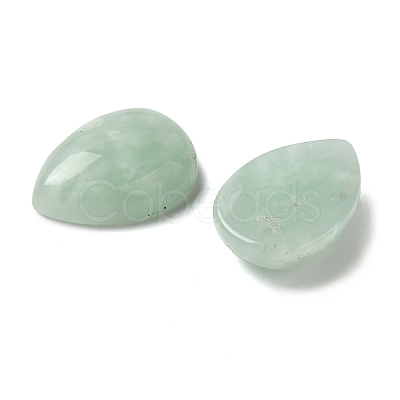 Natural Glass Cabochons G-N343-09-1