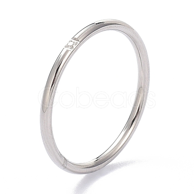 304 Stainless Steel Finger Rings RJEW-J071-09-P-1