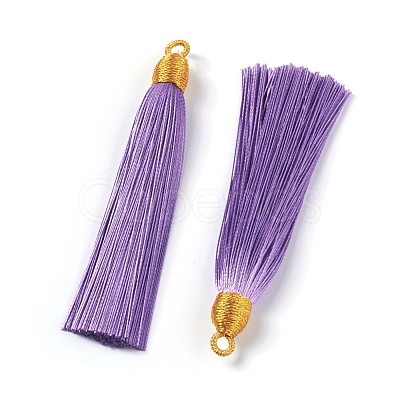 Nylon Tassel Big Pendants FIND-F008-F14-1