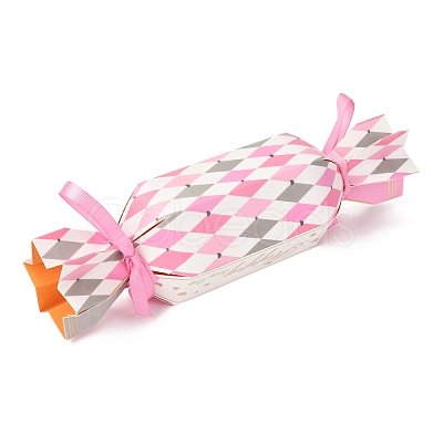 Hexagonal Candy Shape Romantic Wedding Gift Box CON-L025-B03-1