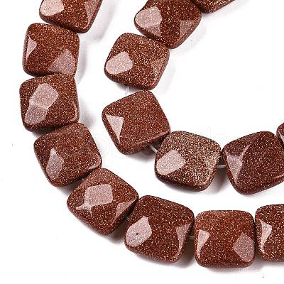 Synthetic Goldstone Beads Strands G-T138-167-1