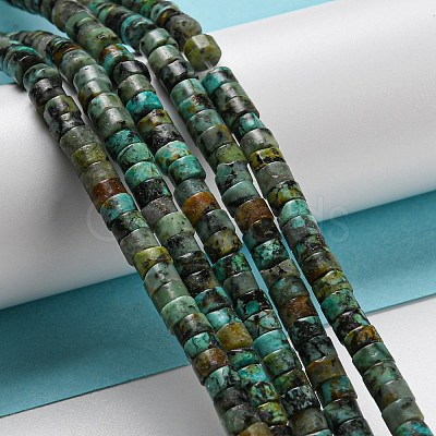 Natural African Turquoise(Jasper) Beads Strands G-C084-D03-01-1