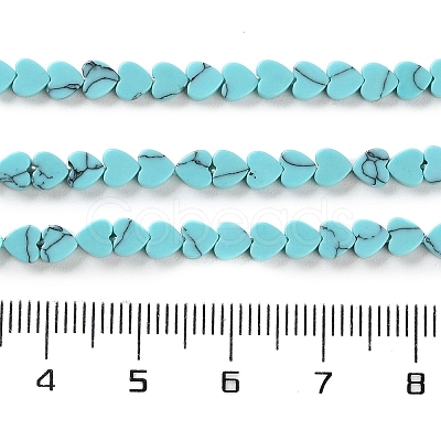 Synthetic Turquoise Beads Strands G-M403-A29-01-1