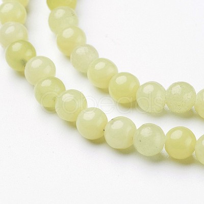 Natural Gemstone Beads Strands GSR4mmC033-1