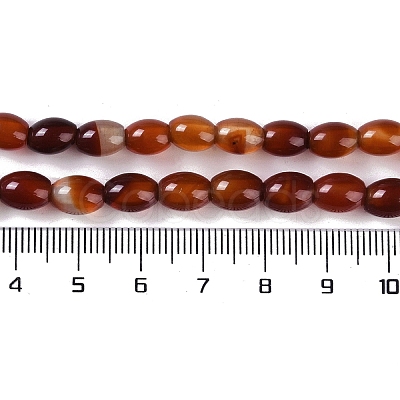 Natural Red Agate Beads Strands G-NH0011-I01-02-1