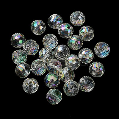 AB Color Plated Glass Beads EGLA-P059-02A-AB-1