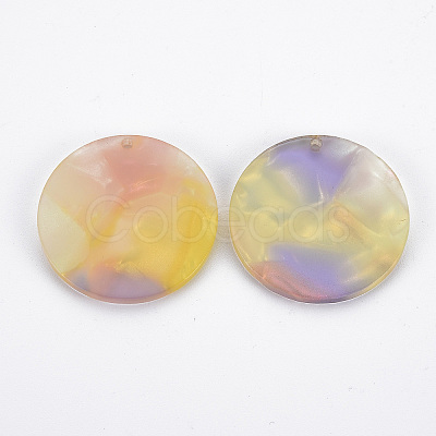 Cellulose Acetate(Resin) Pendants X-KY-N015-022-01-1