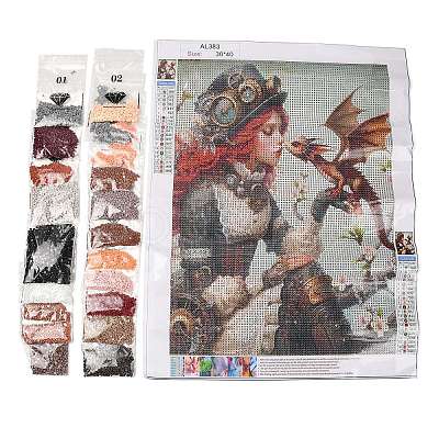 Woman DIY Diamond Painting Kits DIAM-P001-A15-1