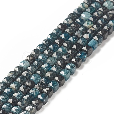 Natural Blue Tourmaline Beads Strands G-G989-B04-1