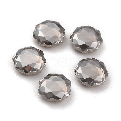 K9 Faceted Glass Rhinestone Cabochons GLAA-H106-F01-M-1