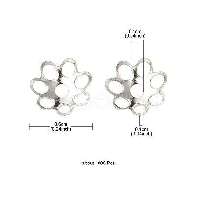 Iron Bead Caps IFIN-YW0001-70P-1