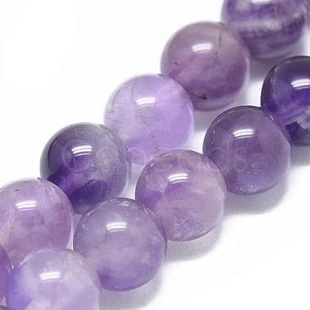 Natural Amethyst Beads Strands G-G791-11-B01-1